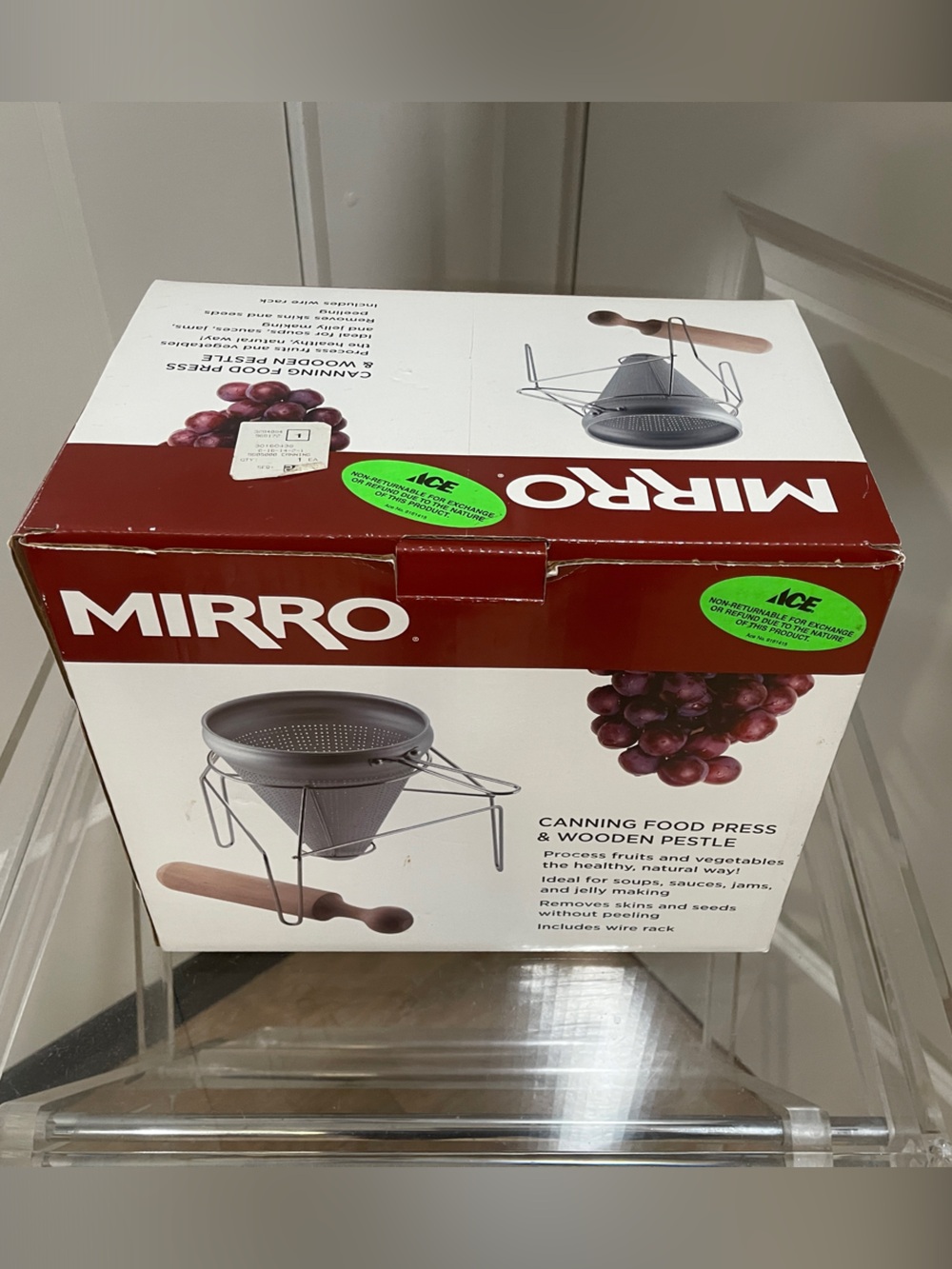 Mirro Canning Food Press NEW